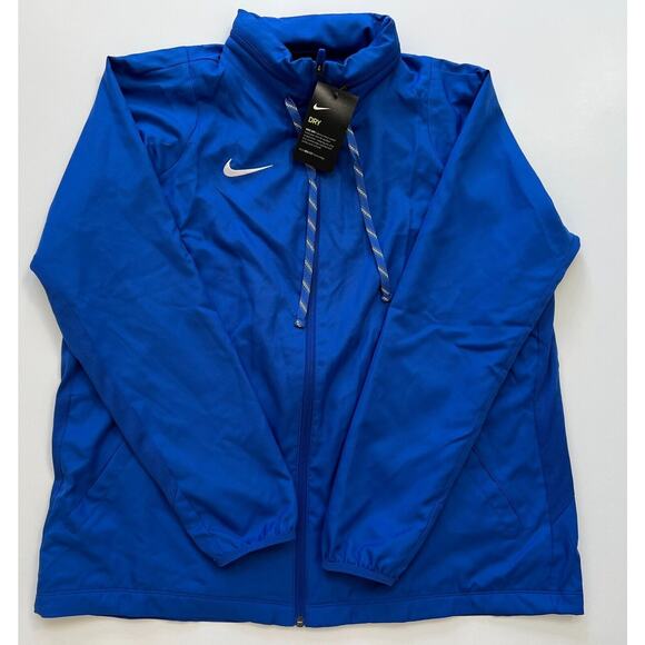 Nike Women's Training Jacket Blue 897173 493 Size 2XL NWT - Picture 15 of 16